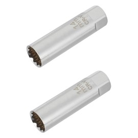 PACKOVE 2pcs Spark Plug Accessory Holder Divider for Spark Pan Spark Wrench Hooks Auto Oil Filter Strap Opener Electrical Plugs Glow Socket Gapping No. 55 Chrome Vanadium Steel