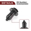 TUCKBOLD Honda Pilot 2003-2015 Car Front Fender Skirt Clip Durable