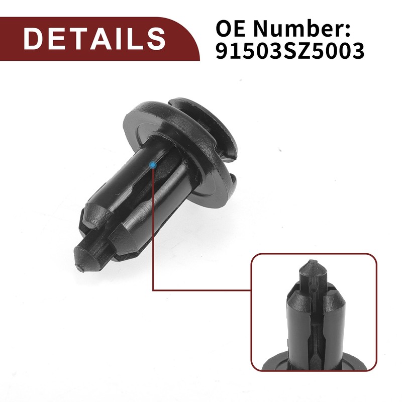 TUCKBOLD Honda Pilot 2003-2015 Car Front Fender Skirt Clip Durable