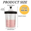 LOPYXBR 27 Oz Disposable Paint Cups for HVLP Spray Gun