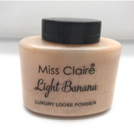 Miss Claire Luxury Loose Powder Light Banana, Beige, 38 Grams, Beige, 38 g