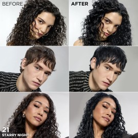 L'Oreal Paris L'Oreal Paris Feria Multi-Faceted Shimmering Permanent Hair Color, 21 Starry Night (Bright Black), Pack of 1, Hair Dye