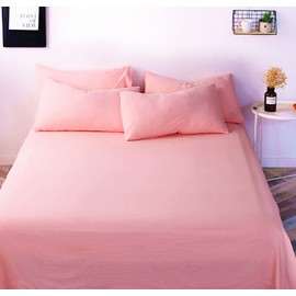 Baby Toddler Pillowcase Cot Bed Pillow Cover Set 40 x 60cm, Organic Cotton Kid Pillow Cases 2 Pack, Small Soft Infant Travel Pillowcases Pair with Envelope Closure for Girl Bedding,Crib Mattress
