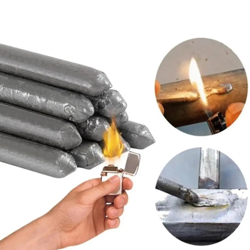 Low Temperature Powder Cored Welding Equipment Aluminum Rods Easy Melt