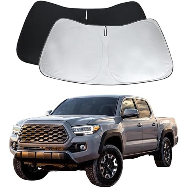 Tacoma Custom Windshield Sun Shade for Toyota Tacoma 2016 2017