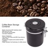 Coffee Bean Storage Container 304 Stainless Steel Exhaust Valve Coffee