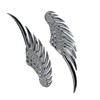 3D Emblem Sticker Wing Shape (Left and Right Set) Dress