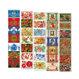 35 Pcs Egg Wraps Easter Set - Thermo Easter Egg Shrink Wrappers for Pysanka - Traditional Egg Sleeves Easter - Ukrainian Easter Egg Decorating Kit