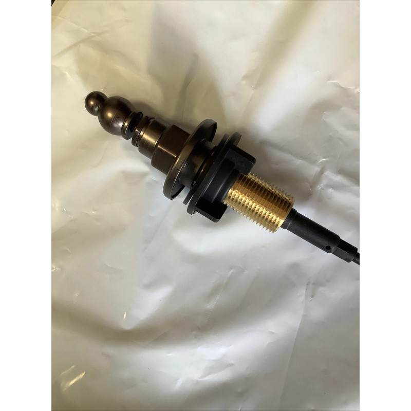 Faucet Bathroom Bridge Faucet DXV Landfair D35107254.110 Cross Handle Carbon