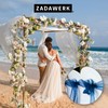 ZADAWERK® Organza - 30 m x 28 cm - Blue