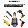 Set of 6 Rivet Nuts Tool Head Set, M3-M4-M5-M6-M8-M10 Rivet