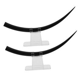 Ipetboom 2pcs Eyelash Extension Training Models with Natural False Lashes Multi Curve Demonstration Tools for Makeup Practice and Salon Use False Eyelashes Accessories for Teaching and