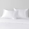 BEDSUM 2 Pack Queen Silk Satin Pillowcases for Hair and