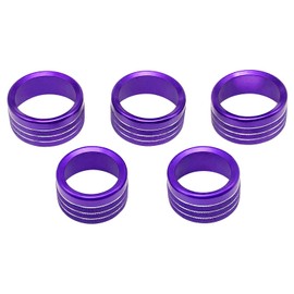 for Dodge Ram 2018-2022 8.4" Display Screen Interior Accessories Air Conditioner Control Knob Cover Center Console Switch Button Trim Purple (not fit for All Classic)