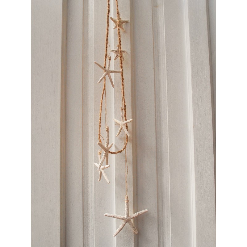 Hawaiian Decor Starfish 7P Ornament Starfish Garland Hawaiian Sundries Display