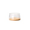 Continenta Cheese Dome Flat, wood Light Brown, One Size