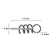 150Pcs/Box Fishing Crank Hook Centering Pin Fishing Baits Lure Rigs