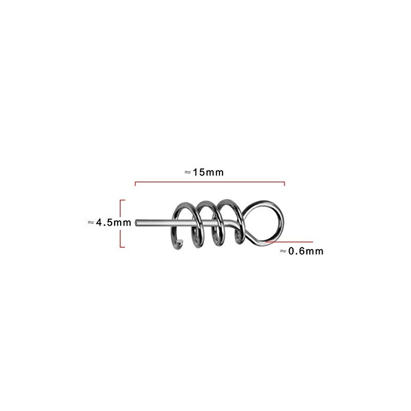 150Pcs/Box Fishing Crank Hook Centering Pin Fishing Baits Lure Rigs