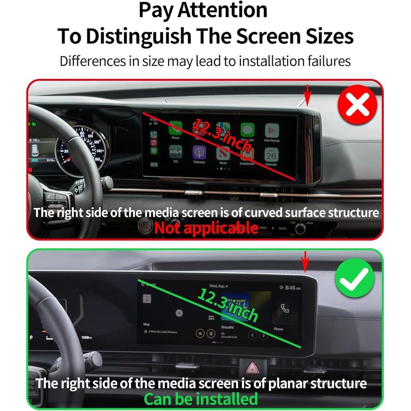 Car Phone Holder for 2025 2026 Kia Carnival/Carnival EV Accessories
