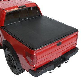 KYBOLT Soft Roll up Truck Bed Tonneau Cover for 2009-2014 Ford F150(Excl.Raptor Series),Rolling up Bed Cover Compatible with 2009 2010 2011 2012 2013 2014 Ford F150,6.5ft Bed,Fleetside