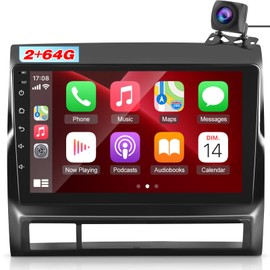Android 13 Car Radio for Toyota Tacoma 2005 2006 2007 2008 2009 2010 2011 2012 2013, 9 inch Touchscreen Stereo with Carplay | Android Auto | Hi-Fi | Mirror Link+Backup Camera and Mic [2+64G]