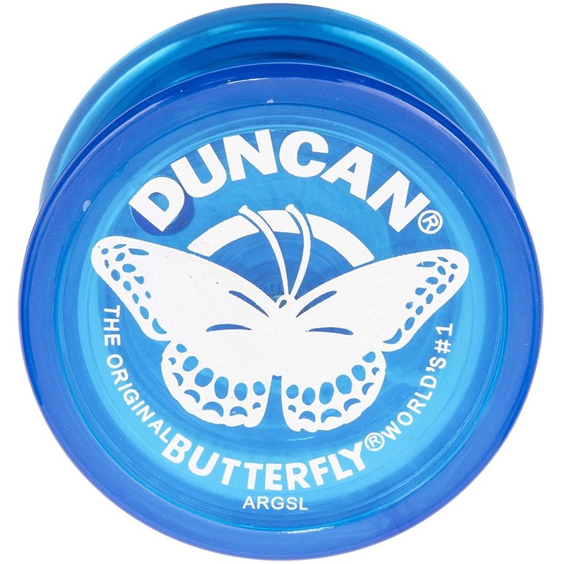 Duncan Butterfly Yo-Yo Classic Beginners Yoyo Various Colours Available (Blue)