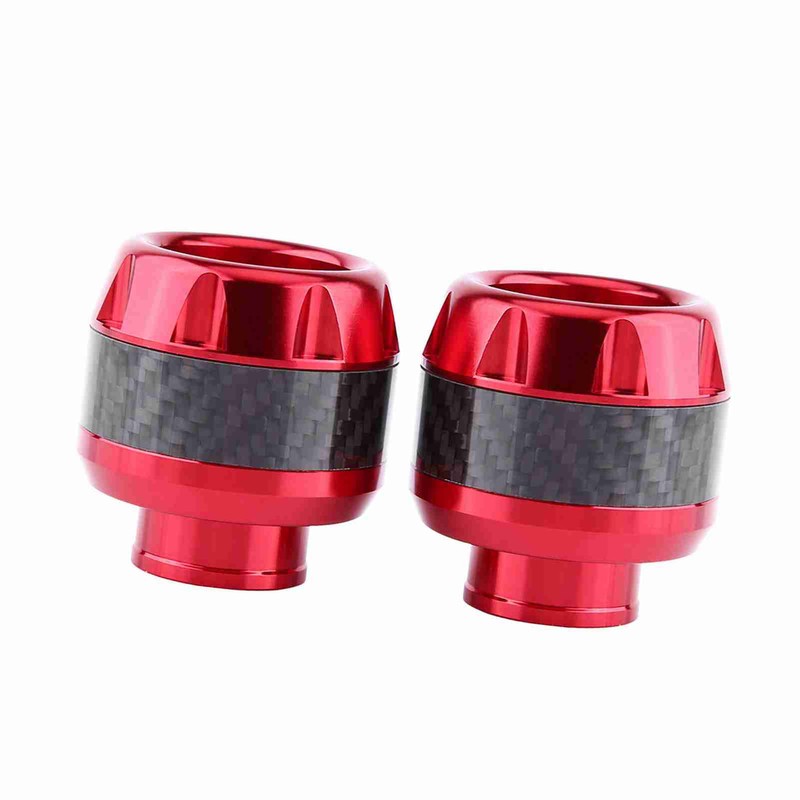 1 Pair of Carbon Fiber Motorcycle Front Fork Frame Sliders
