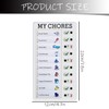 Tabanzhe Plastic Memo Board for Chores Checklist - Organize Your