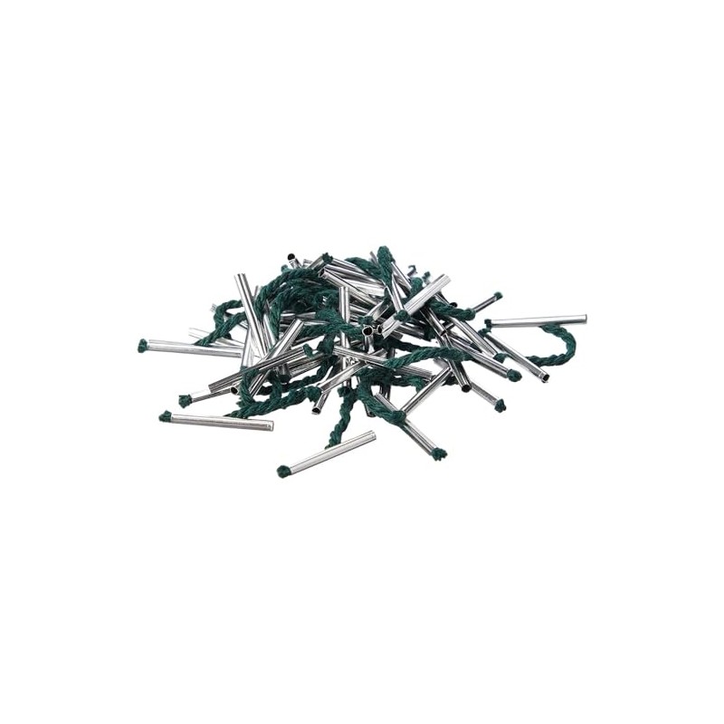 Nur Briefpapier Treasury Etiketten 25mm Elastisch Metall Enden 20 Packung