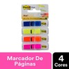 Post-it Highlighting Flags, 35/Dispenser, 4 Dispensers/Pack.47 in Wide, Assorted Bright