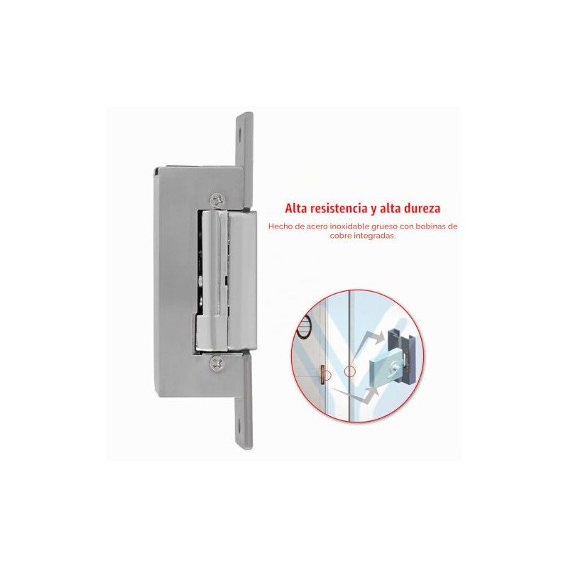 Electric Strike Lock, Cerradura de Puerta Ajustable Strike elctrico de