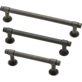 Franklin Brass Francisco (#-Pack) Cabinet Handles 3" Hole Center Pulls | Soft Iron Hardware for Kitchen Drawers, Dressers, Furniture B07QB484DJ