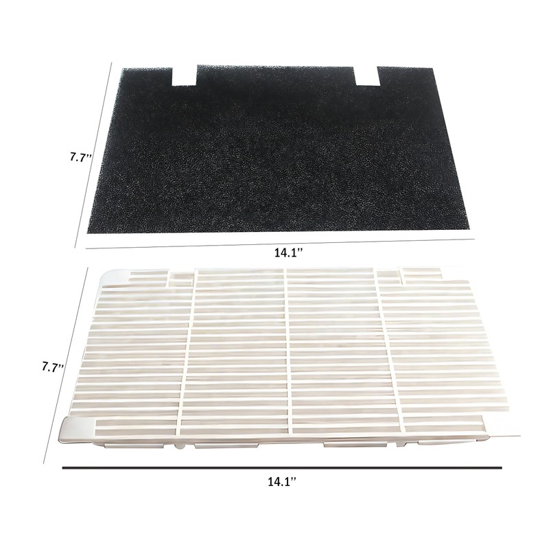 RV A/C Ducted Air Grille for Dometic 3104928.019 with Filters,