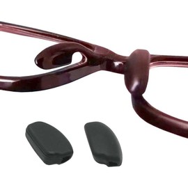 Eyeglass Nose Pads,BEHLINE Plug-in Replacement Glasses Nose Pieces Soft Silicone Anti-Slip Sunglass Nose Guards