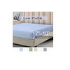 Fitted Sheets, 650TC with Pockets (7-10 Inches) Perfect for Low