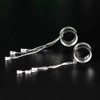 COOEAR Fashion Gauges for Ears Double Flared Tunnels Dangle Chain