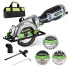 WORKPRO 5.8Amp 3500RPM Electric Circular Saw w/Parallel Guide Three 4-1/2"
