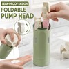 Dispenser da Viaggio 4 in 1, con Etichetta e Imbuto,