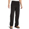 Carhartt mens Loose Fit Washed Duck work utility pants, Black,