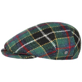 Lierys Harris Tweed Flat Cap Wool (57 cm - Green)