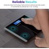 Digital Bathroom Scale for Body Weight LCD Display 6mm Tempered