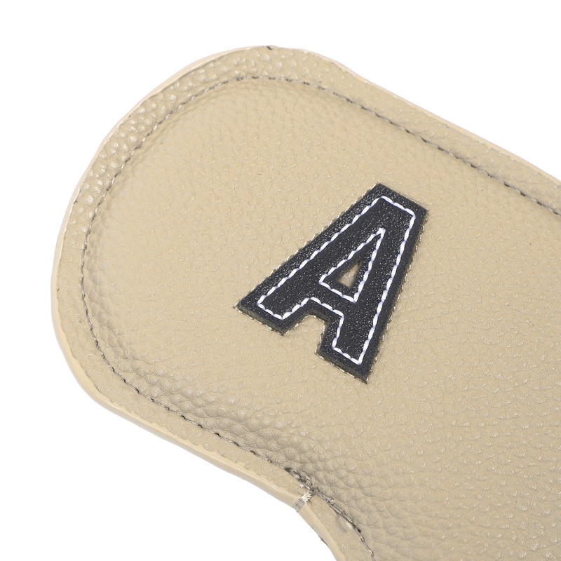 10PCS Golf Head Protective Covers Waterproof PU Material Golf Putter