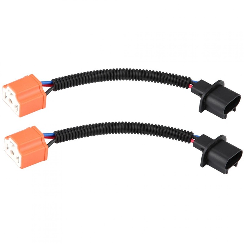 Cable de conversión de faros Adaptador 2 uds H13 9008