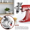 Grain Mill Attachment for Kitchenaid Stand Mixer, Flour Mill for