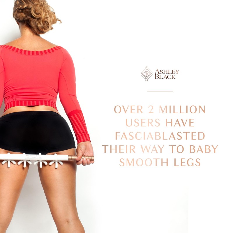 Ashley Black’s FasciaBlaster Trigger Point Fascia Tools for Recovery, Anti-Cellulite