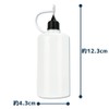 Fine Mouth Needle Dropper Bottles Set of 5 Adjustable Fluid