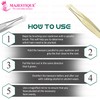 Majestique Eyebrow Pluker Tweezers for Women and Men Twiser Eyebrows