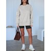 ANRABESS Women Oversized Sweatshirts Thumbhole Long Sleeve Hoodies Shirts 2025