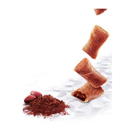 Gavottes Gourmet French Filled Mini Crispy Crepes - with Rich Cocoa Hazelnut Filling | Crispy Crepes for Chocolate Crepe Lovers | Gavottes Mini Filled Crispy Crepes From France (3.17oz/90g)