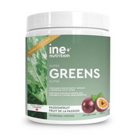 ine+ nutrition Super Greens Passion Fruit Flavour